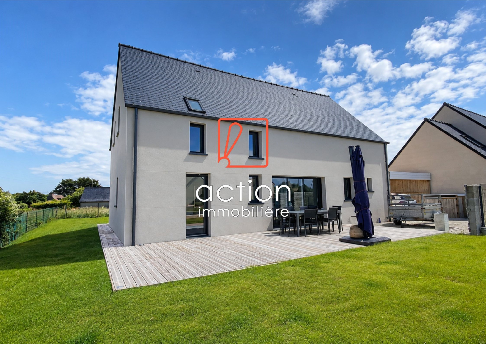 Lumineuse maison moderne de 138m2 - Plougrescant